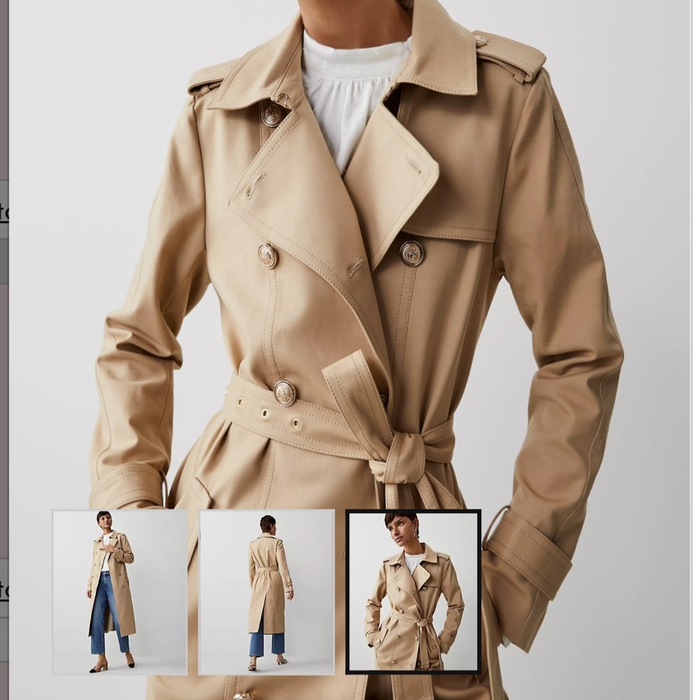 Women's Tan Trench Coat